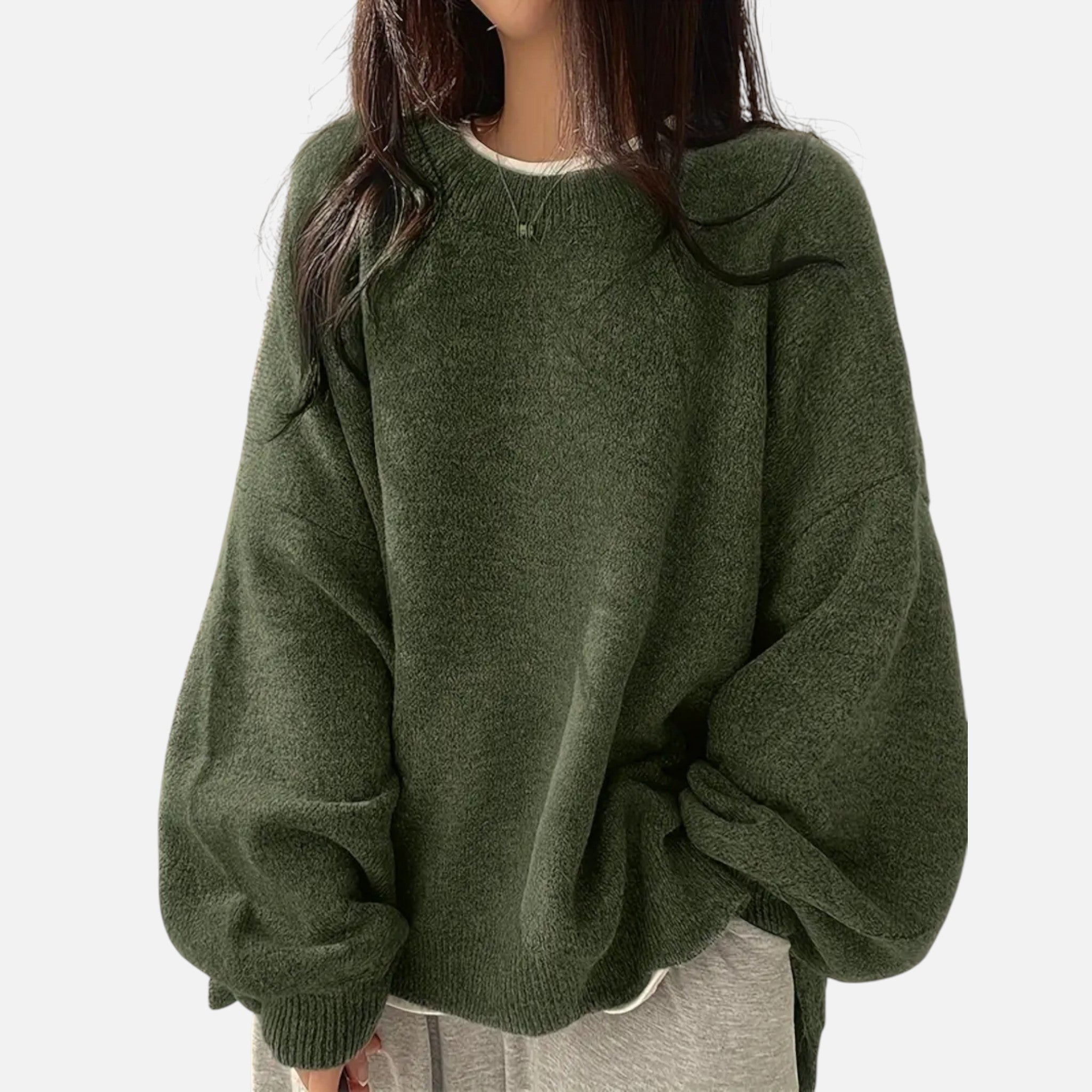 Gilduro | Women’s Classic Crew Neck Knit Sweater