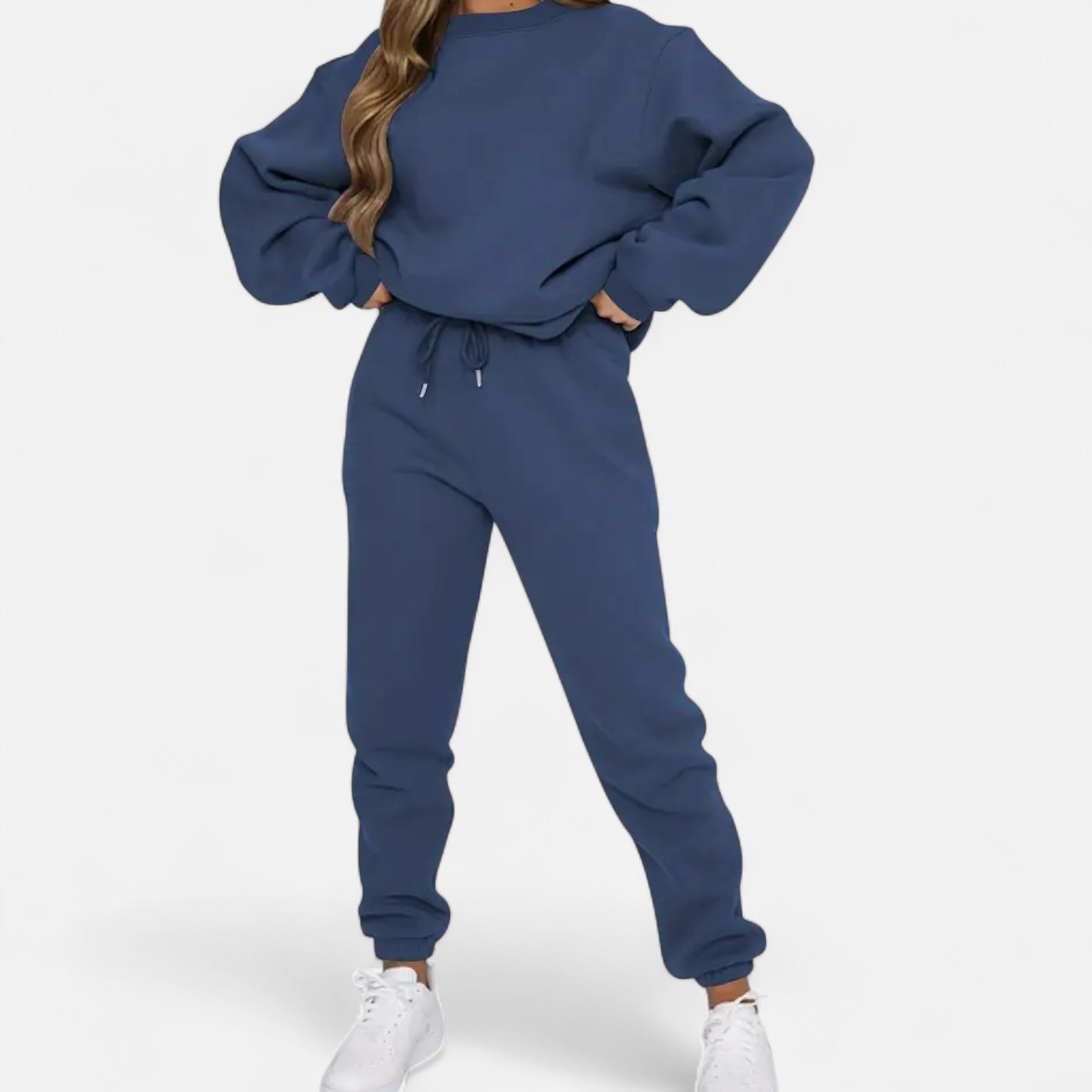 Gilduro |Women’s Casual Two-Piece Pullover & Drawstring Pants Set