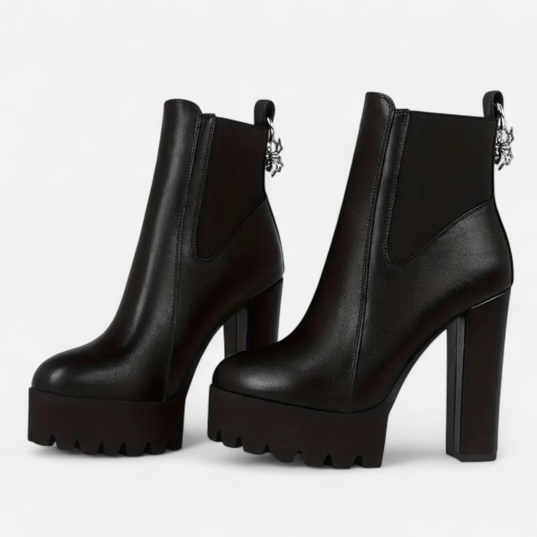 Gilduro | Women’s Platform Chunky Heel Ankle Boots