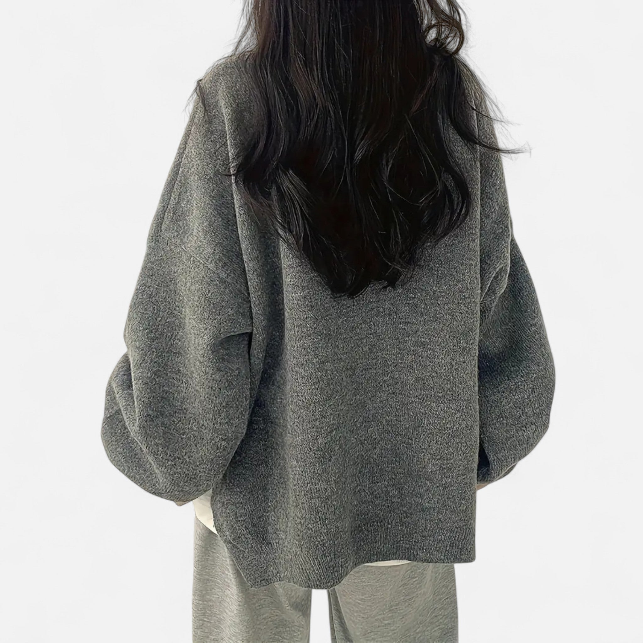 Gilduro | Women’s Classic Crew Neck Knit Sweater