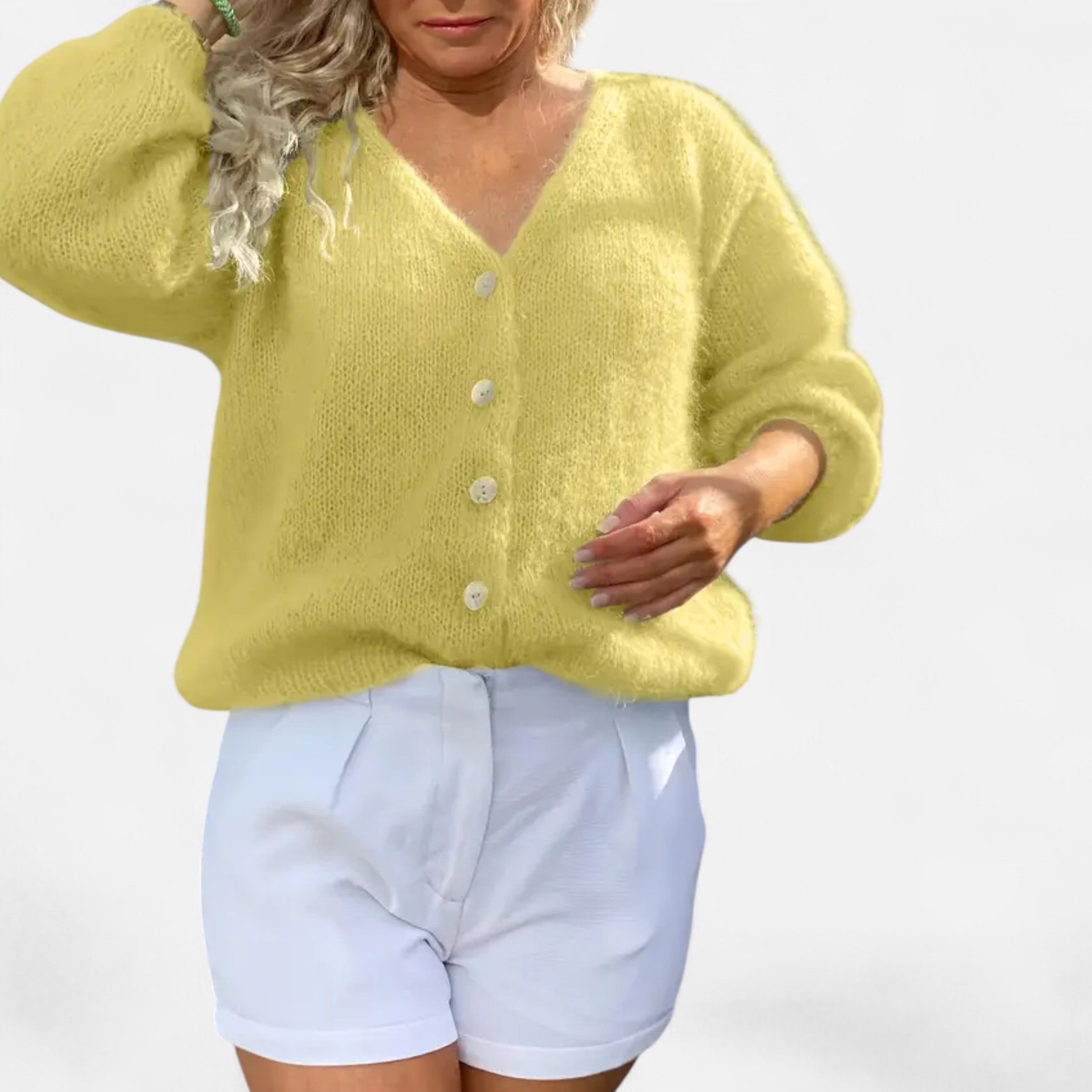 Gilduro | Women’s Spring/Autumn Korean Style Soft Loose Cardigan Sweater