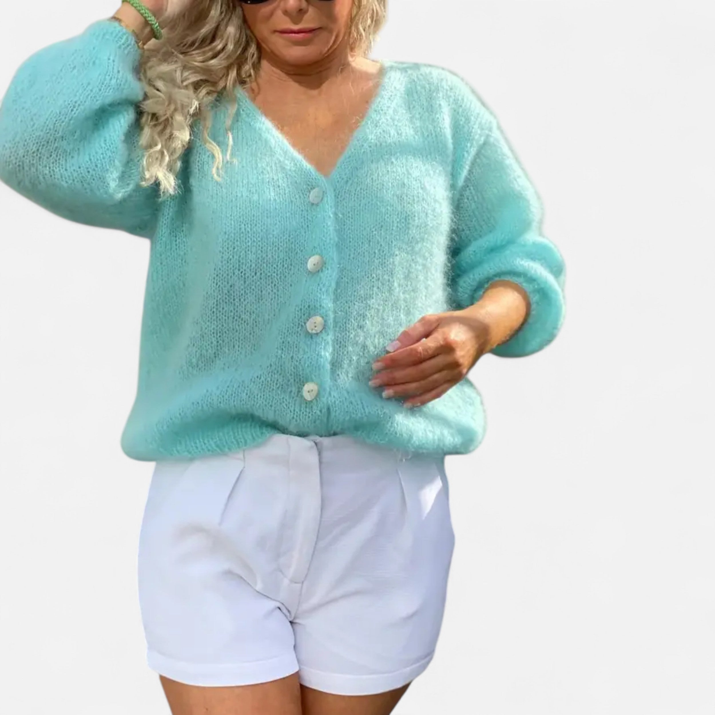 Gilduro | Women’s Spring/Autumn Korean Style Soft Loose Cardigan Sweater