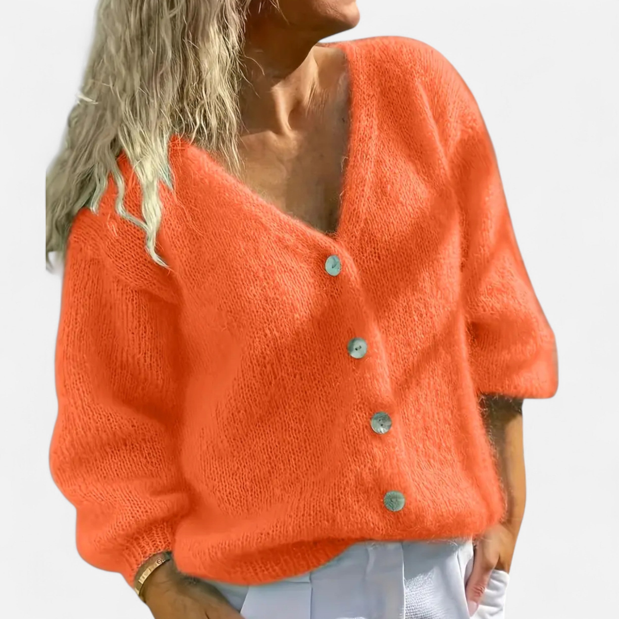 Gilduro | Women’s Spring/Autumn Korean Style Soft Loose Cardigan Sweater