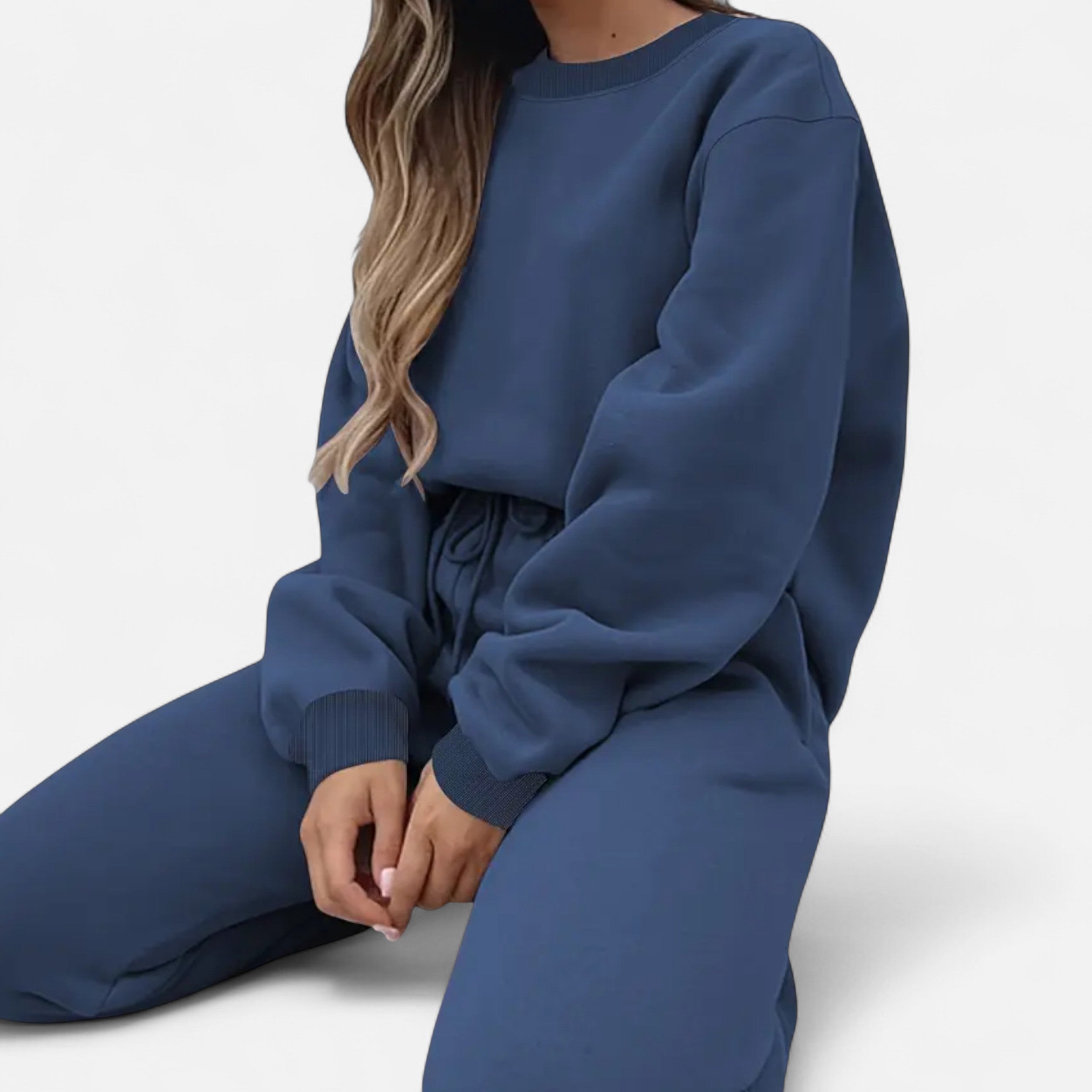 Gilduro |Women’s Casual Two-Piece Pullover & Drawstring Pants Set
