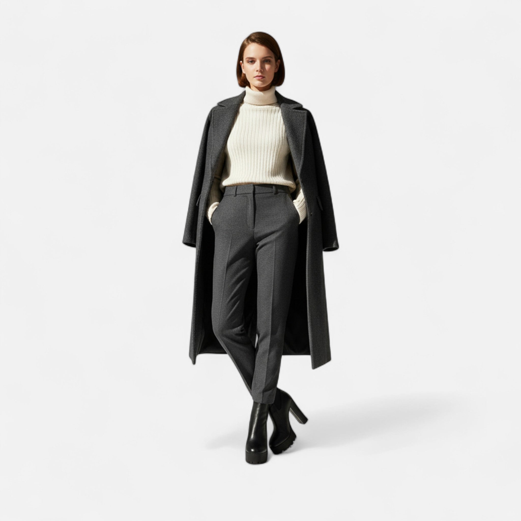 Gilduro | Women’s Platform Chunky Heel Ankle Boots