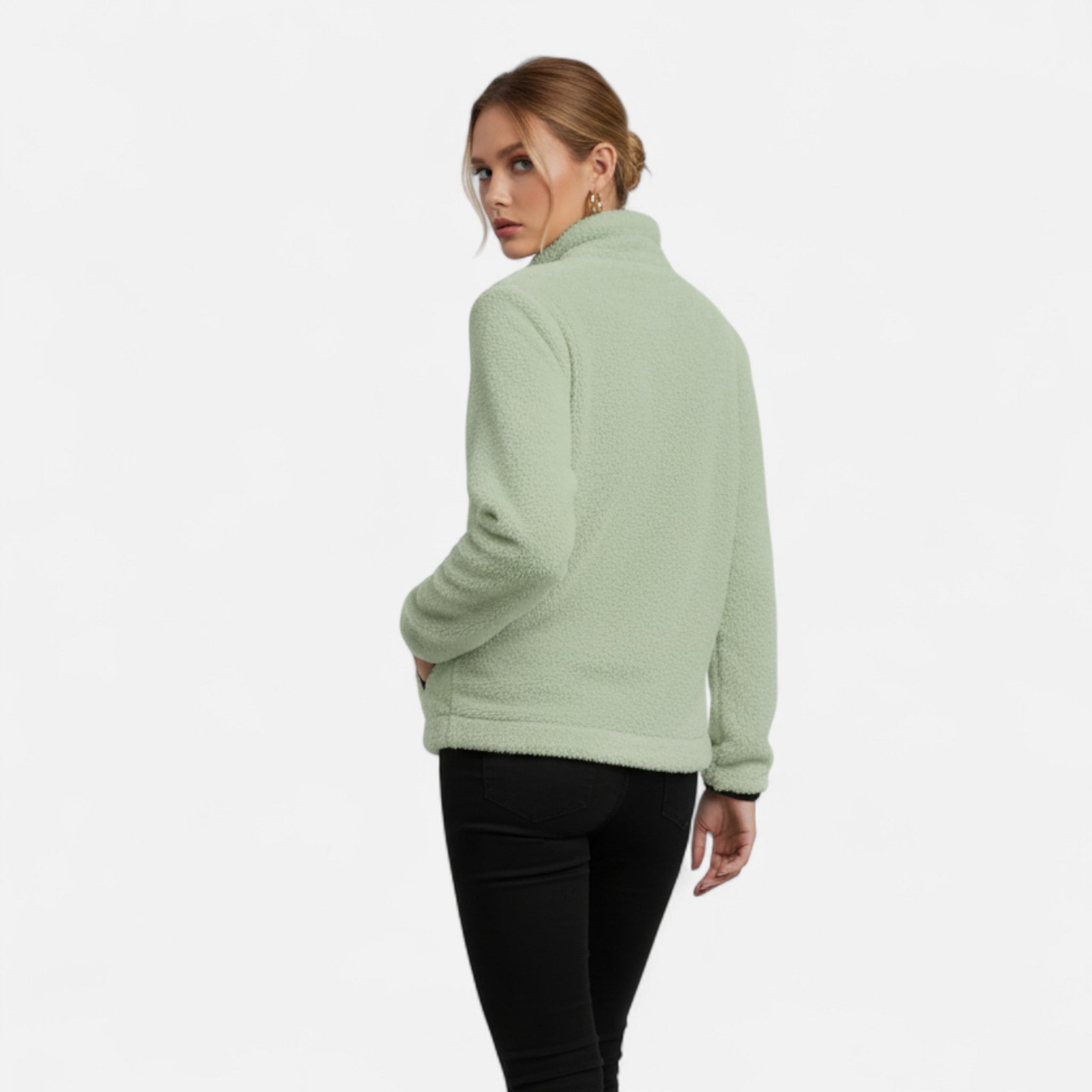 Gilduro | Women’s Autumn-Winter Half Zip Plush Sweatshirt
