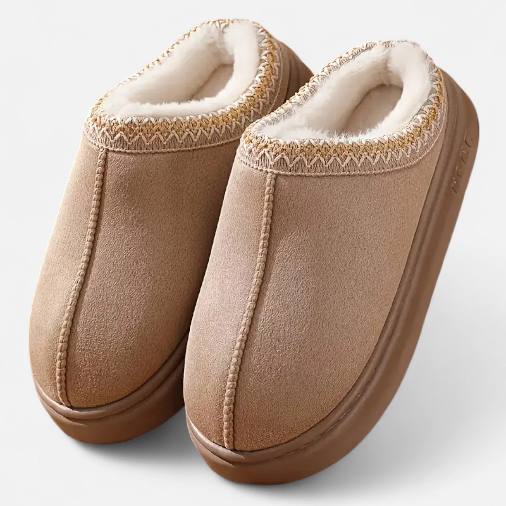 Gilduro | Women’s Elegant Lace-Trimmed Slippers