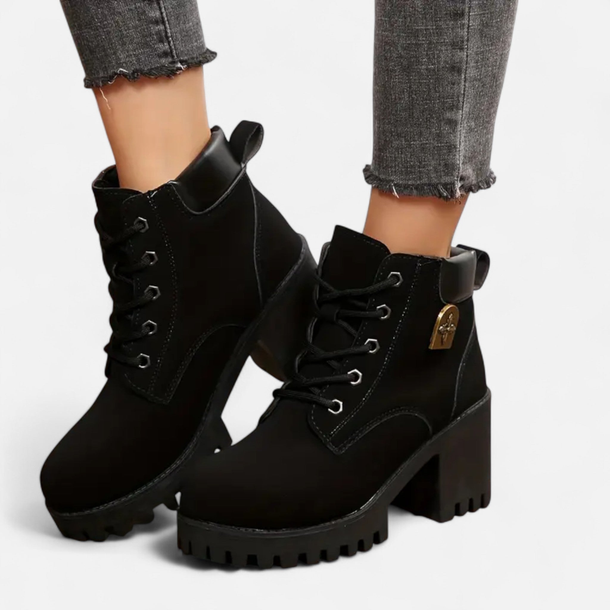 Gilduro | Women’s Lace-Up Classic Fashion Boots