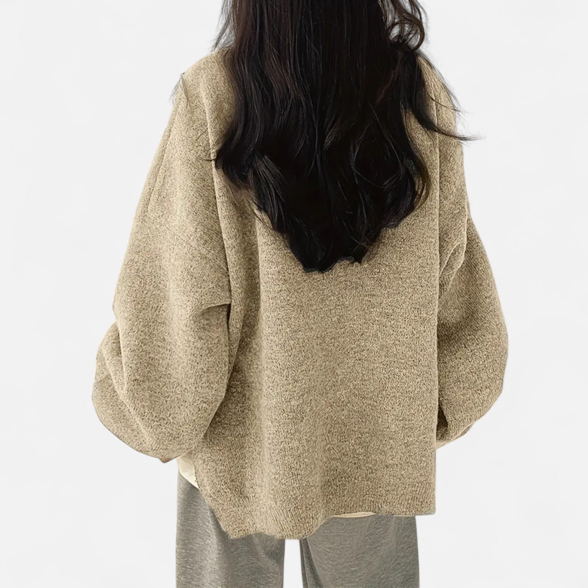 Gilduro | Women’s Classic Crew Neck Knit Sweater