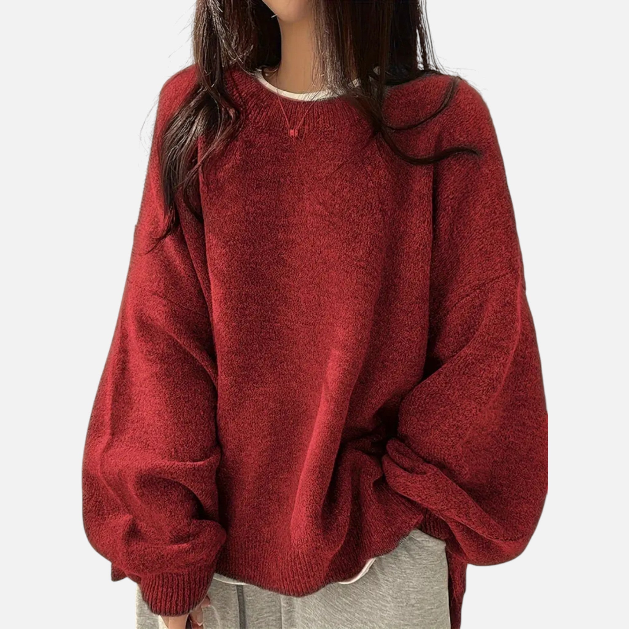 Gilduro | Women’s Classic Crew Neck Knit Sweater