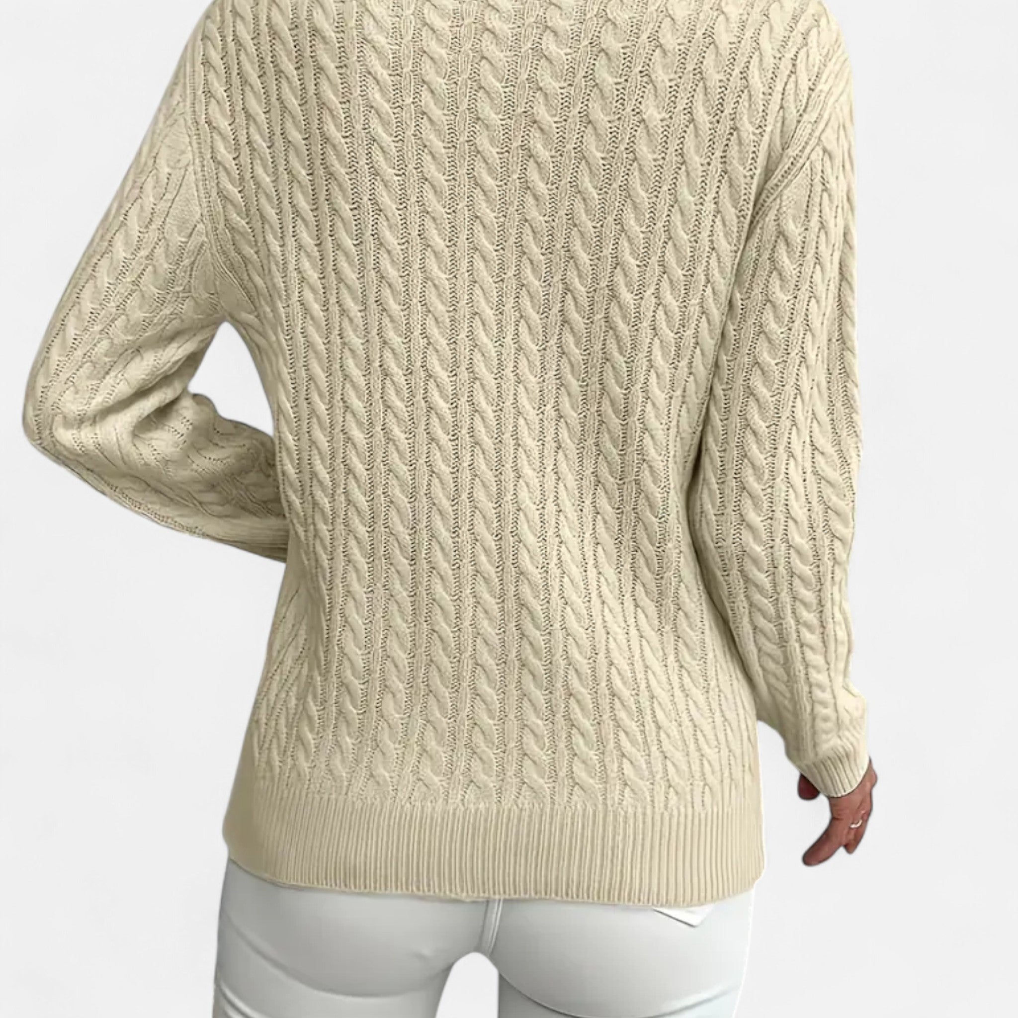 Gilduro | Women’s Casual Loose-Fit Round Neck Sweater