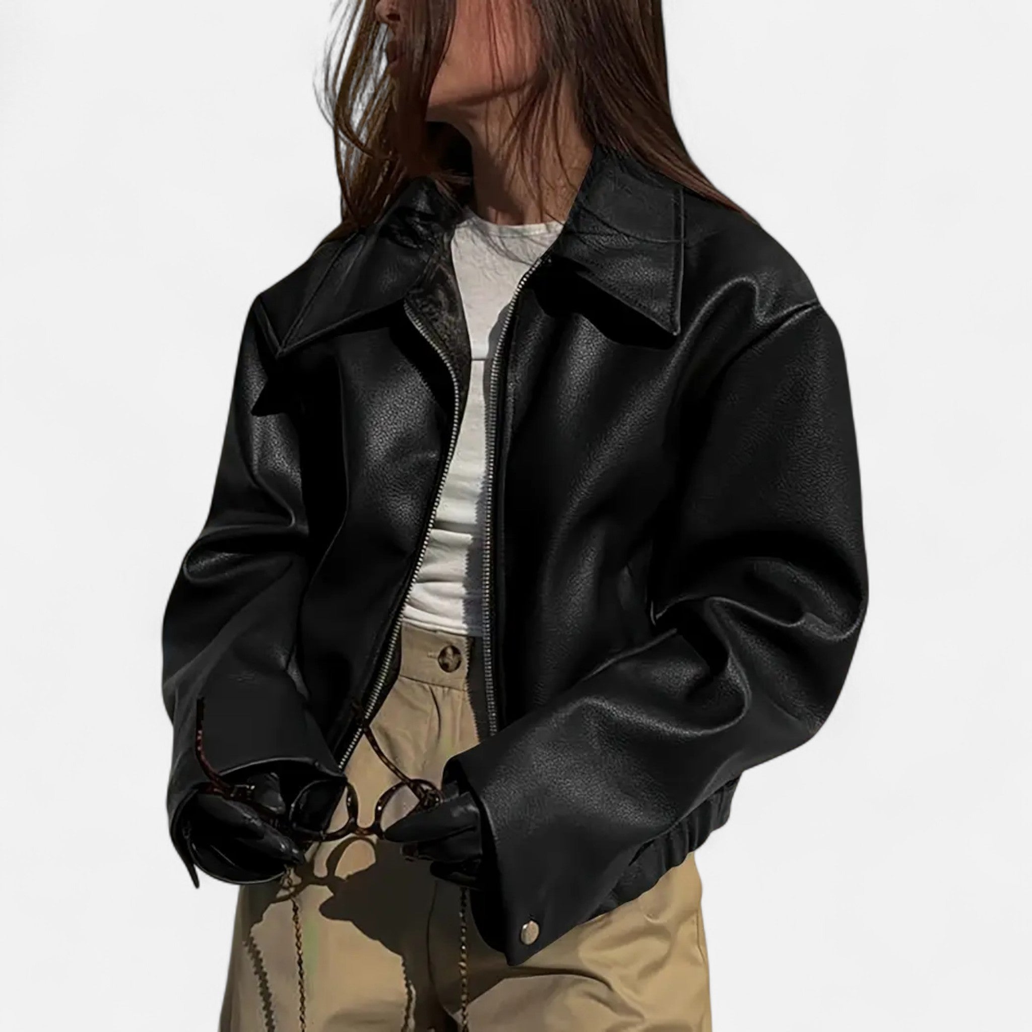 Gilduro | Women’s Retro Motorcycle Jacket