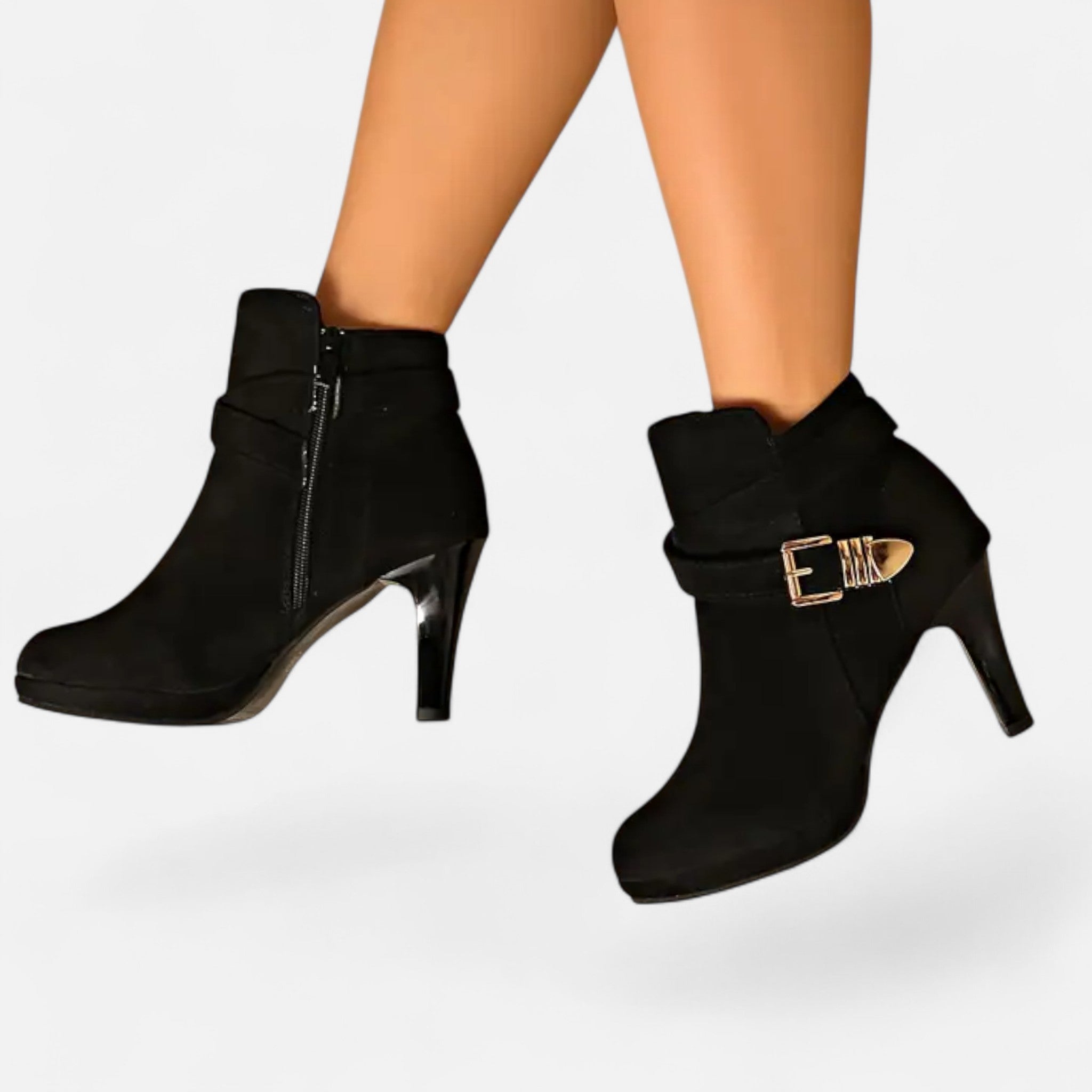 Gilduro | Women’s Platform Chunky Heel Ankle Boots