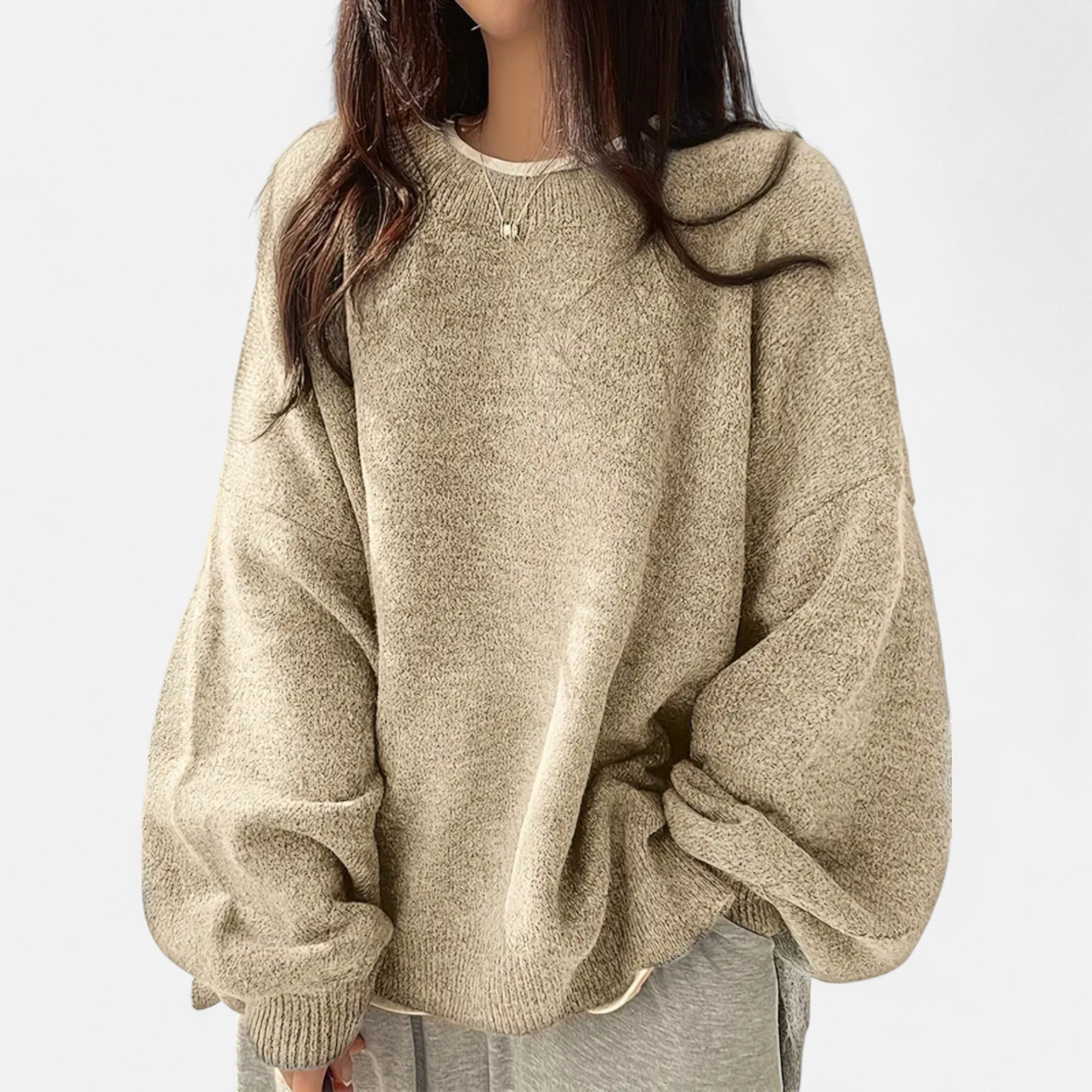 Gilduro | Women’s Classic Crew Neck Knit Sweater