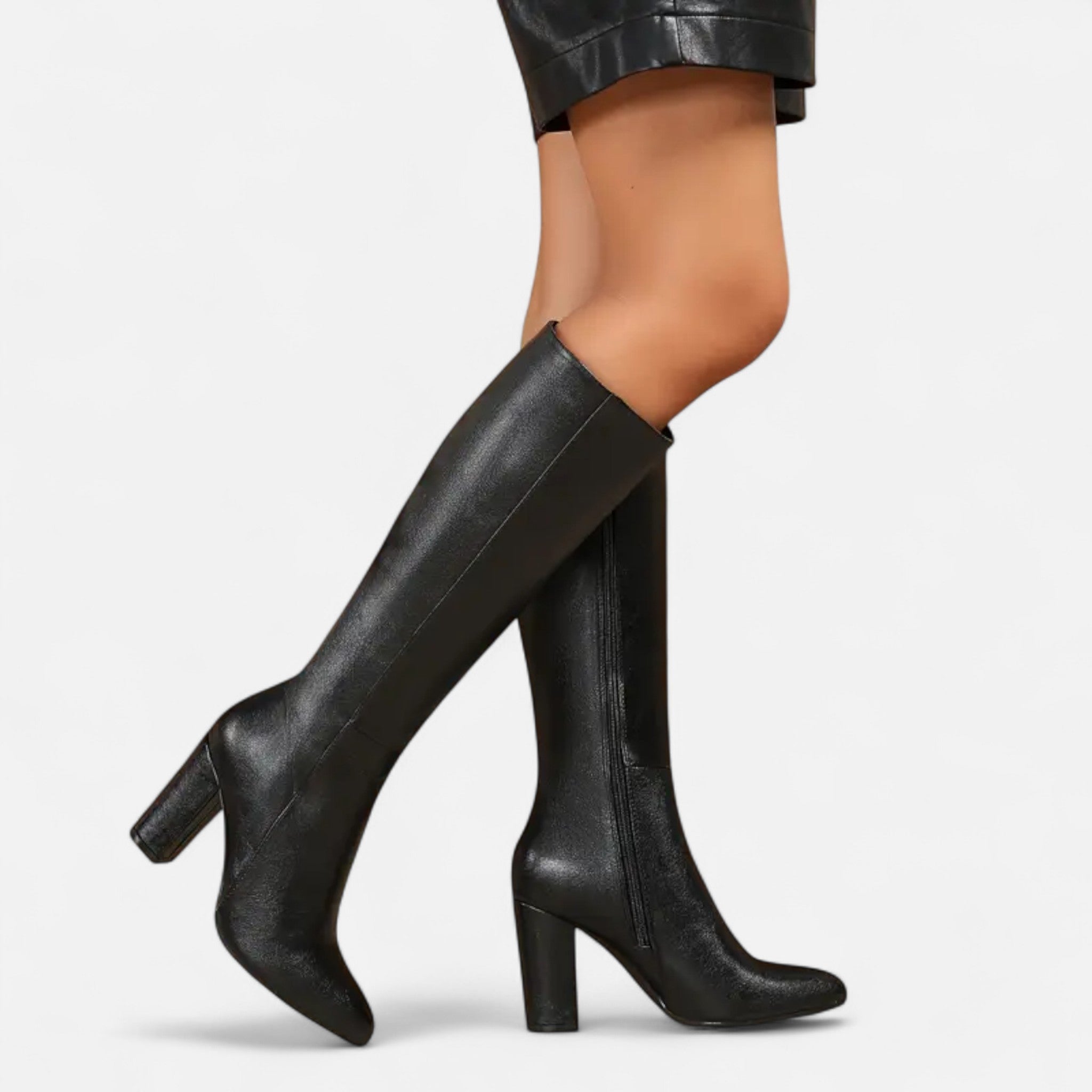 Gilduro | Women’s Knee-High Pointed Toe Boots