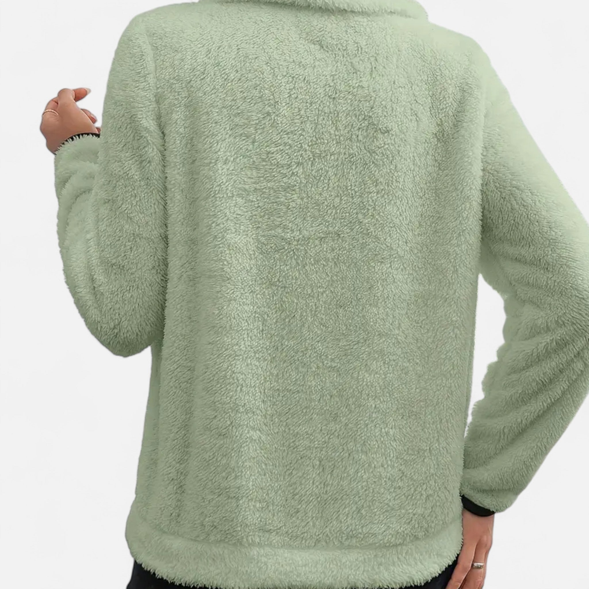 Gilduro | Women’s Autumn-Winter Half Zip Plush Sweatshirt