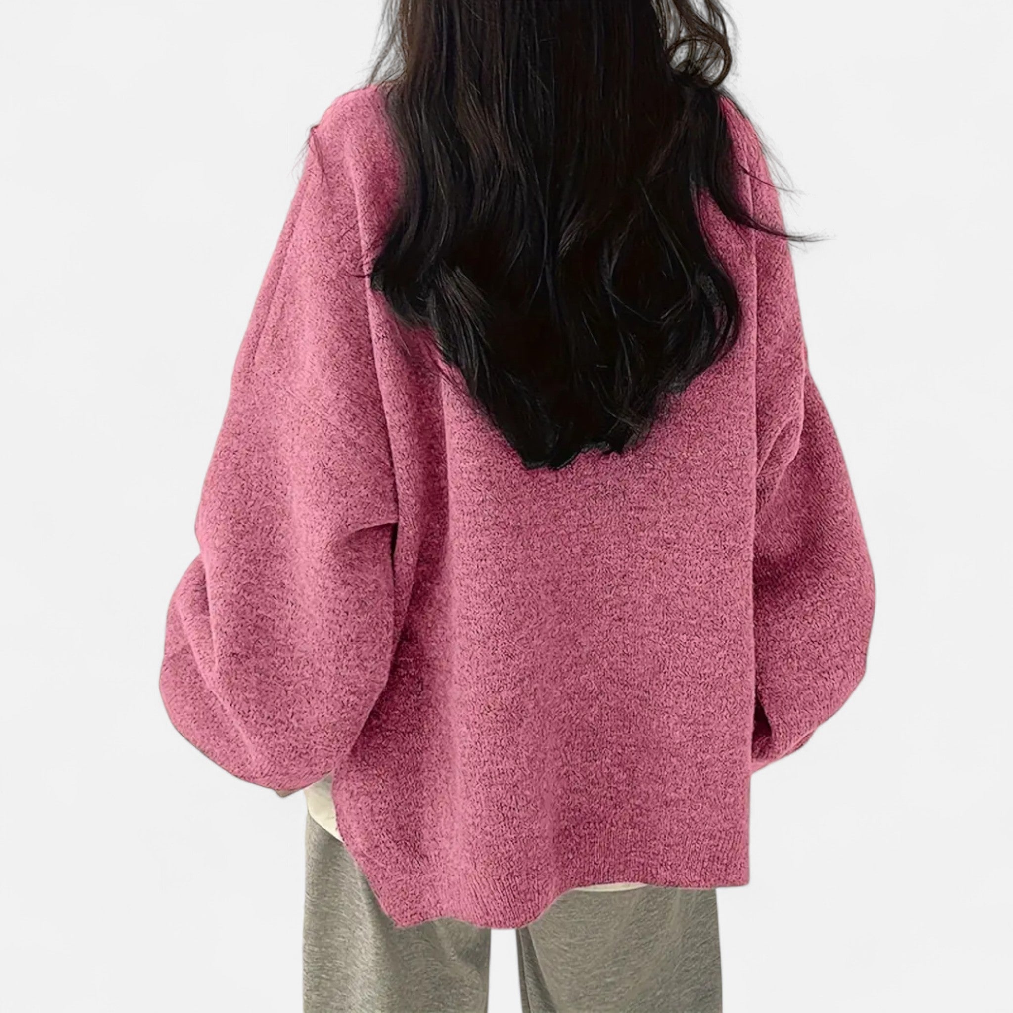 Gilduro | Women’s Classic Crew Neck Knit Sweater