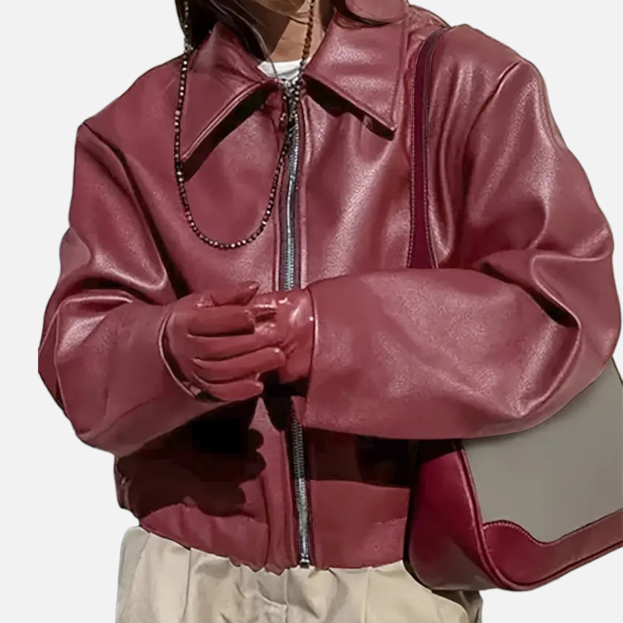 Gilduro | Women’s Retro Motorcycle Jacket