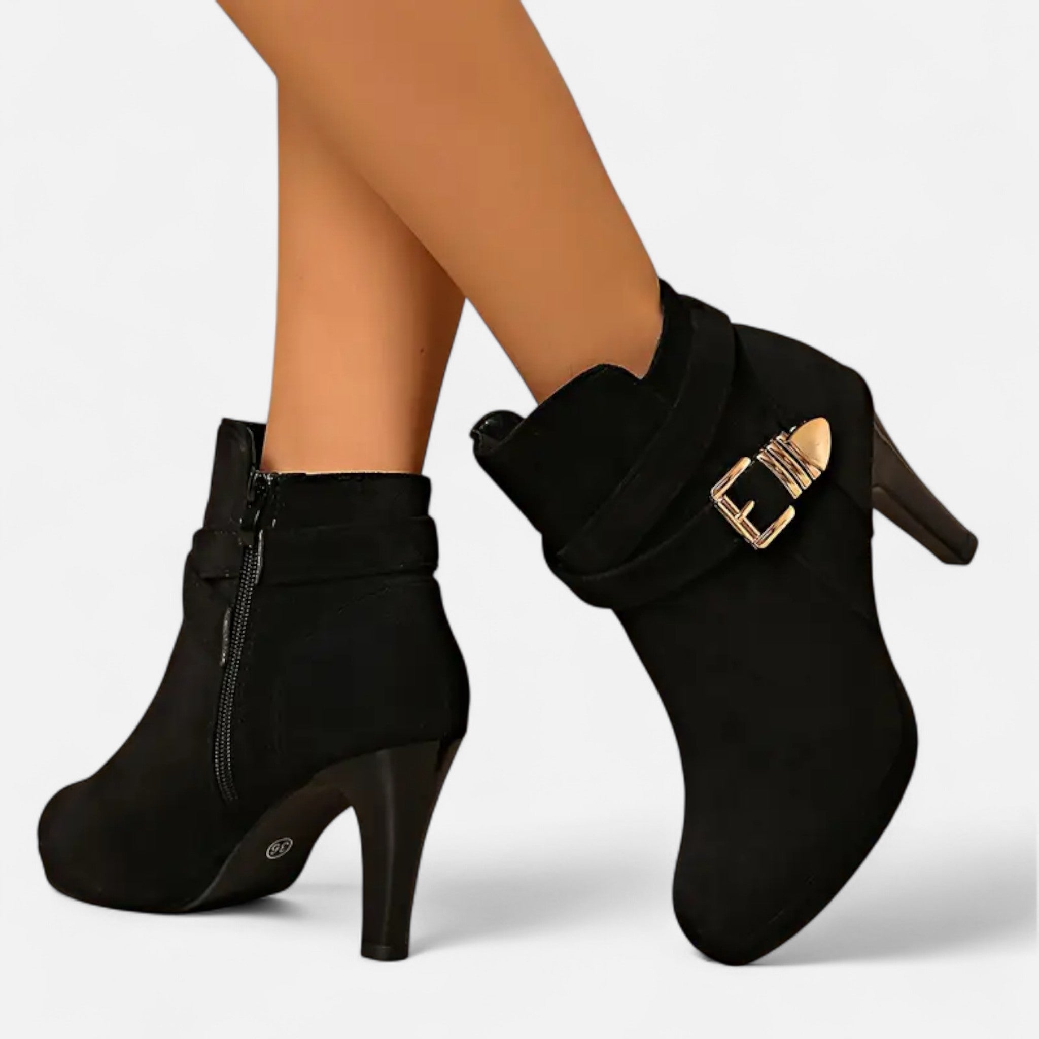 Gilduro | Women’s Platform Chunky Heel Ankle Boots