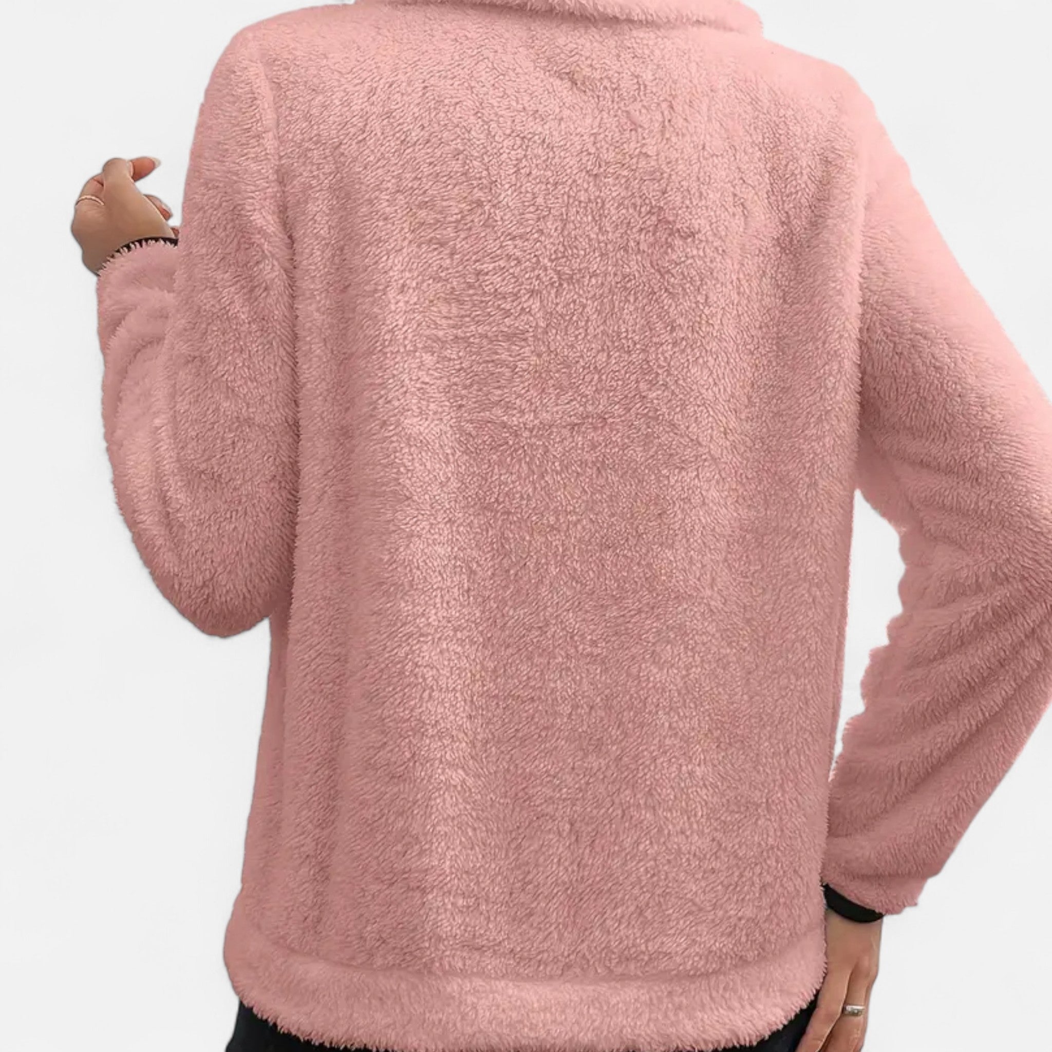 Gilduro | Women’s Autumn-Winter Half Zip Plush Sweatshirt