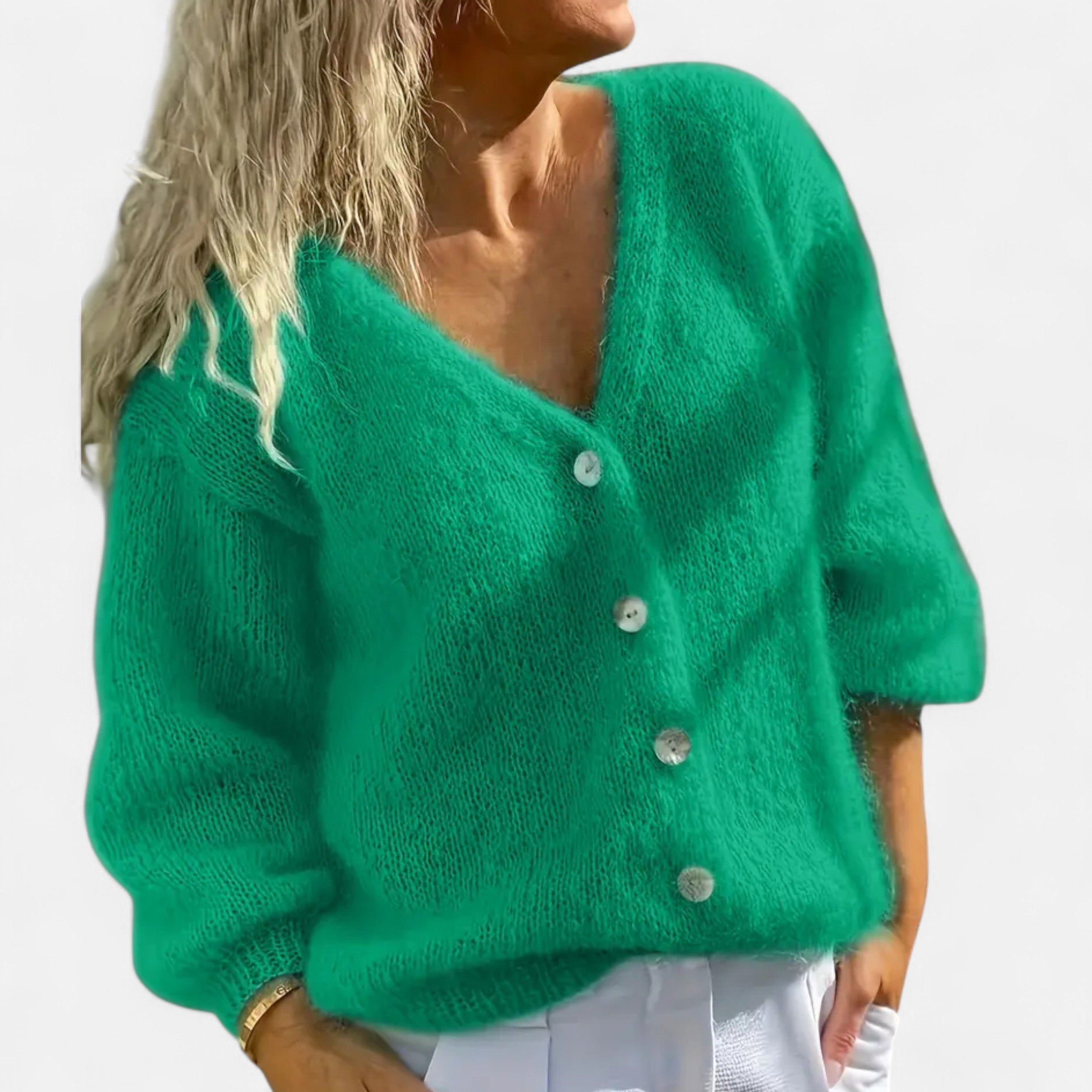 Gilduro | Women’s Spring/Autumn Korean Style Soft Loose Cardigan Sweater