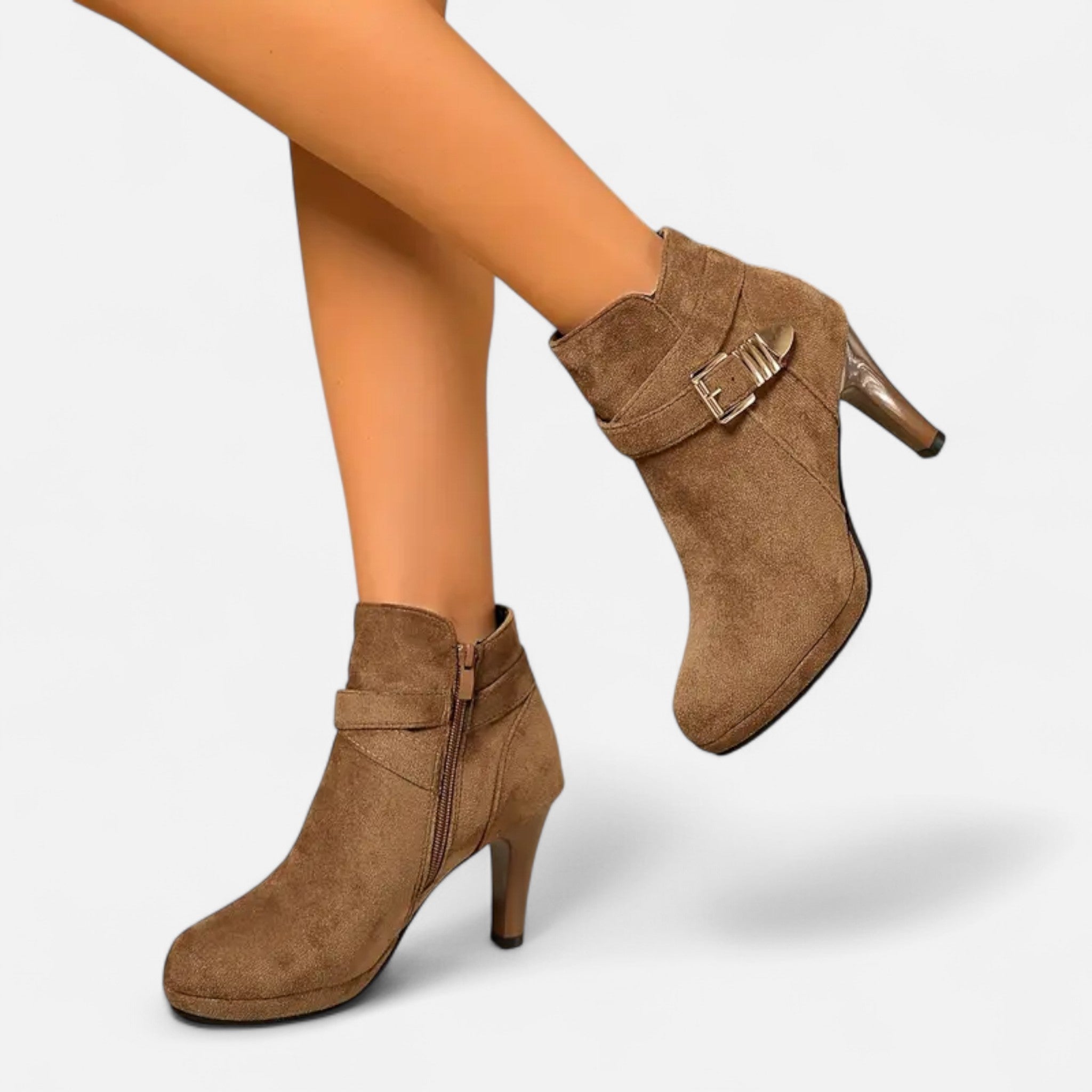 Gilduro | Women’s Platform Chunky Heel Ankle Boots
