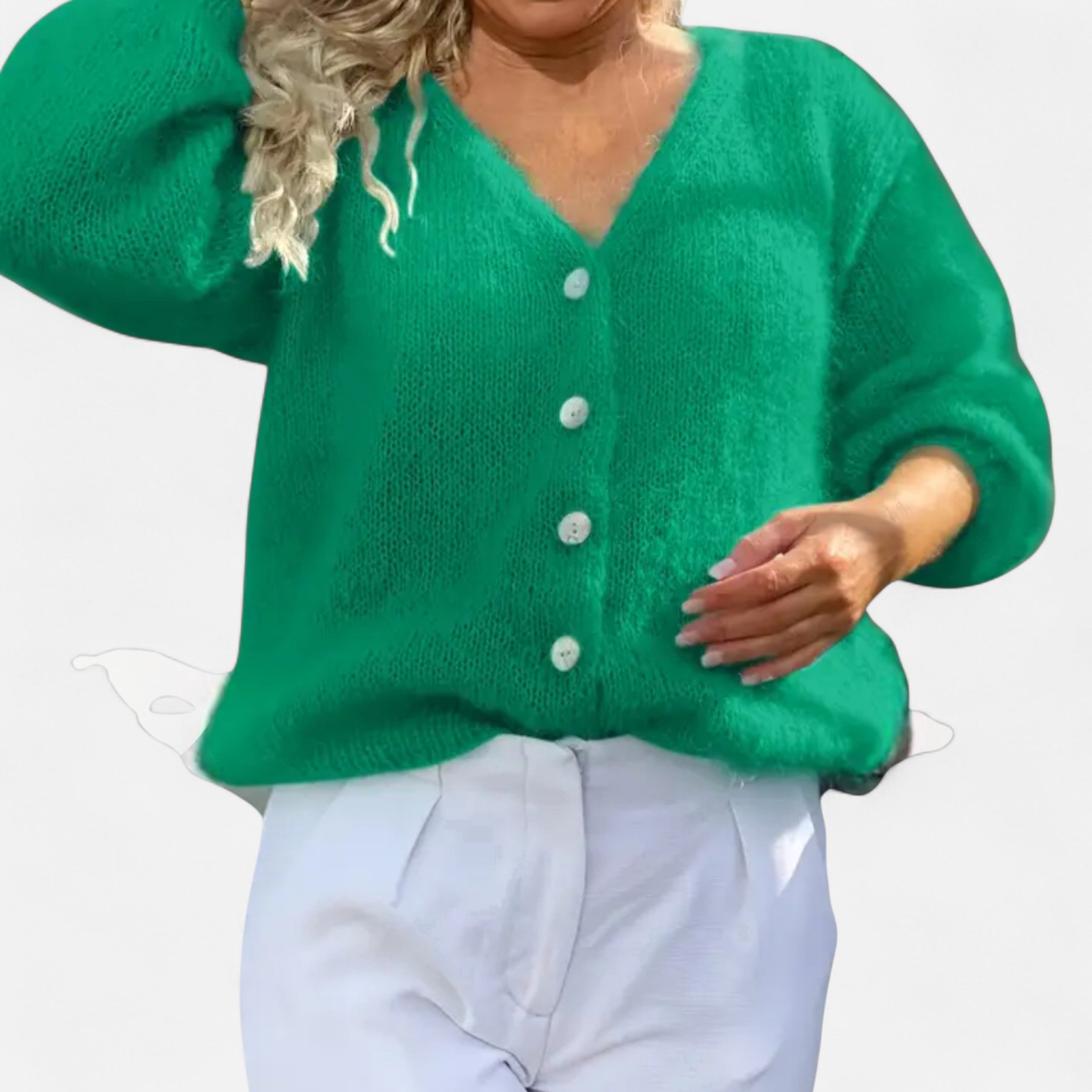 Gilduro | Women’s Spring/Autumn Korean Style Soft Loose Cardigan Sweater