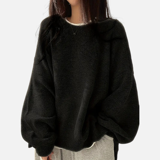 Gilduro | Women’s Classic Crew Neck Knit Sweater