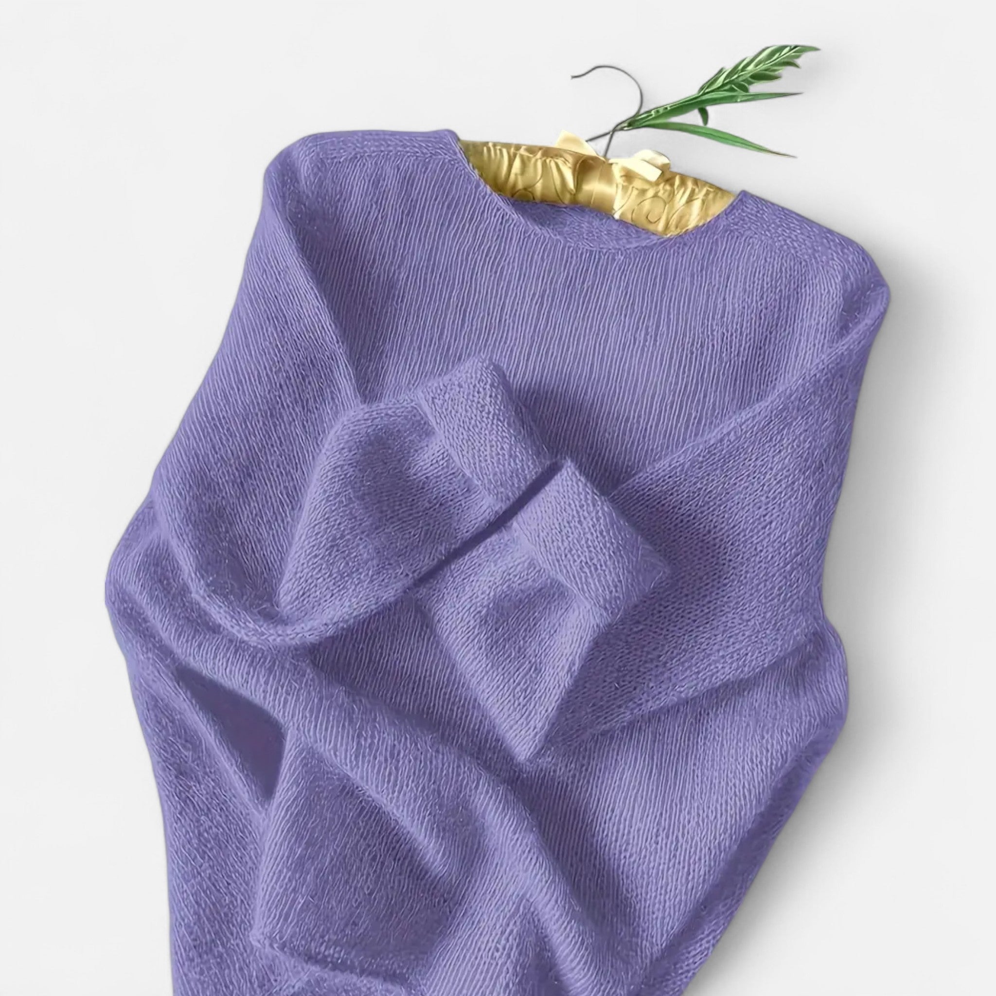 Gilduro | Women’s Autumn-Winter Soft Round Neck Pullover Sweater