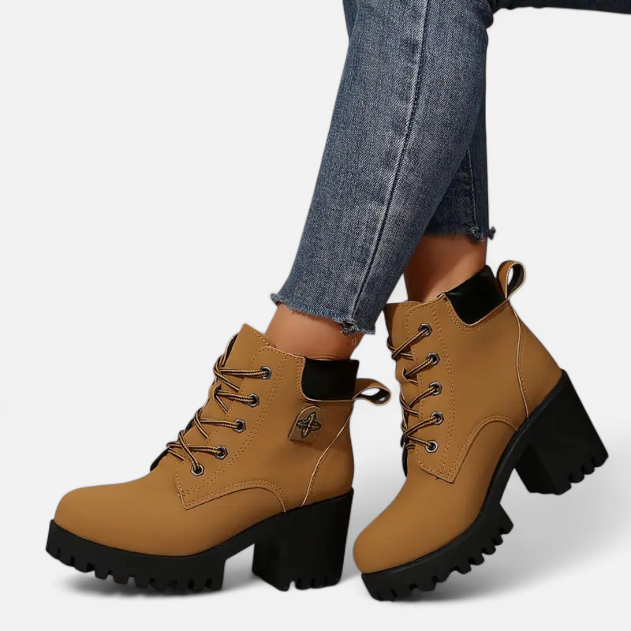 Gilduro | Women’s Lace-Up Classic Fashion Boots