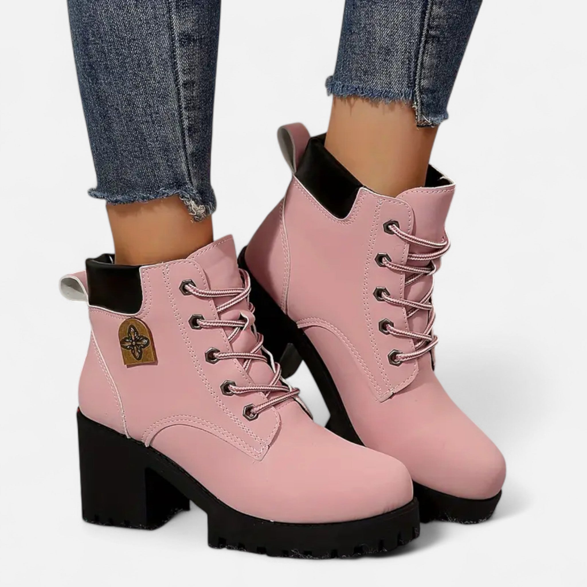 Gilduro | Women’s Lace-Up Classic Fashion Boots