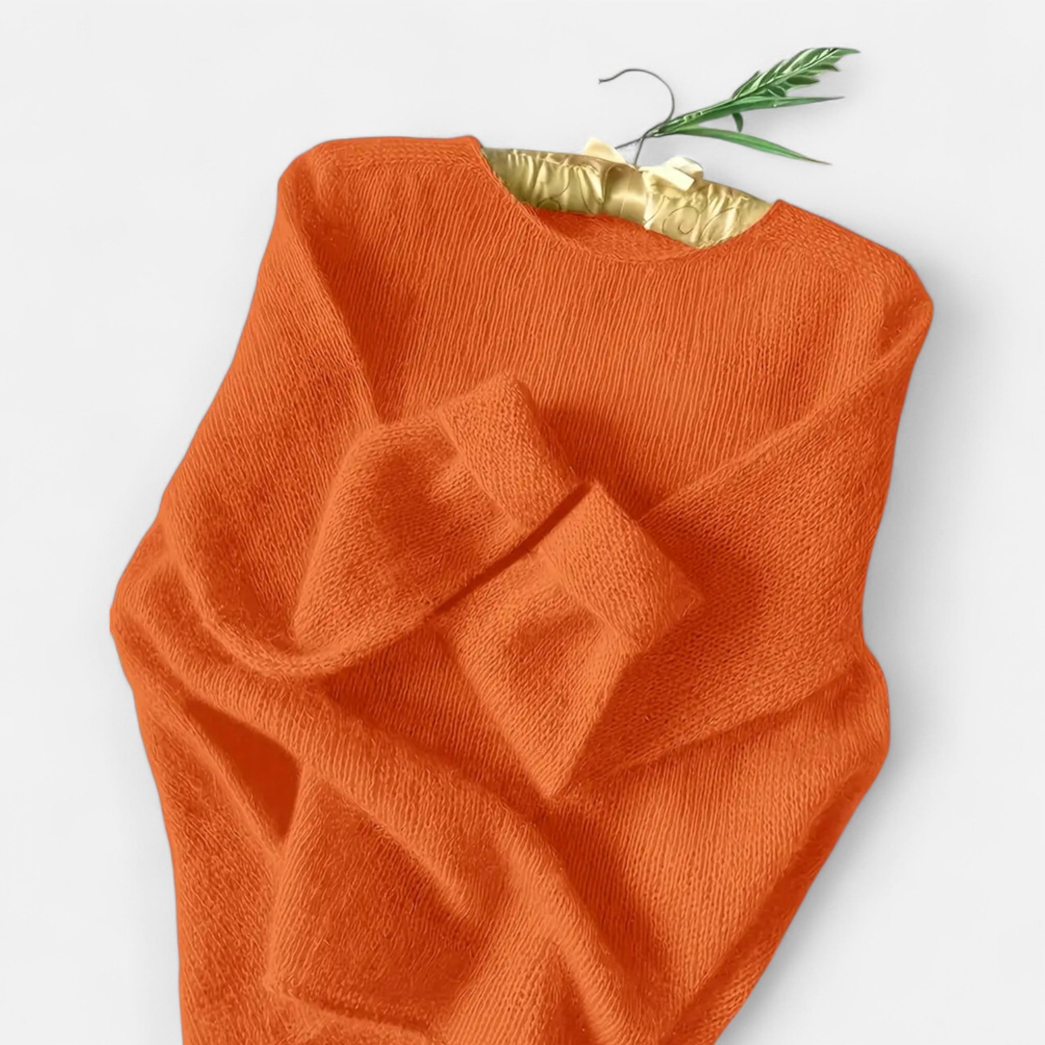 Gilduro | Women’s Autumn-Winter Soft Round Neck Pullover Sweater