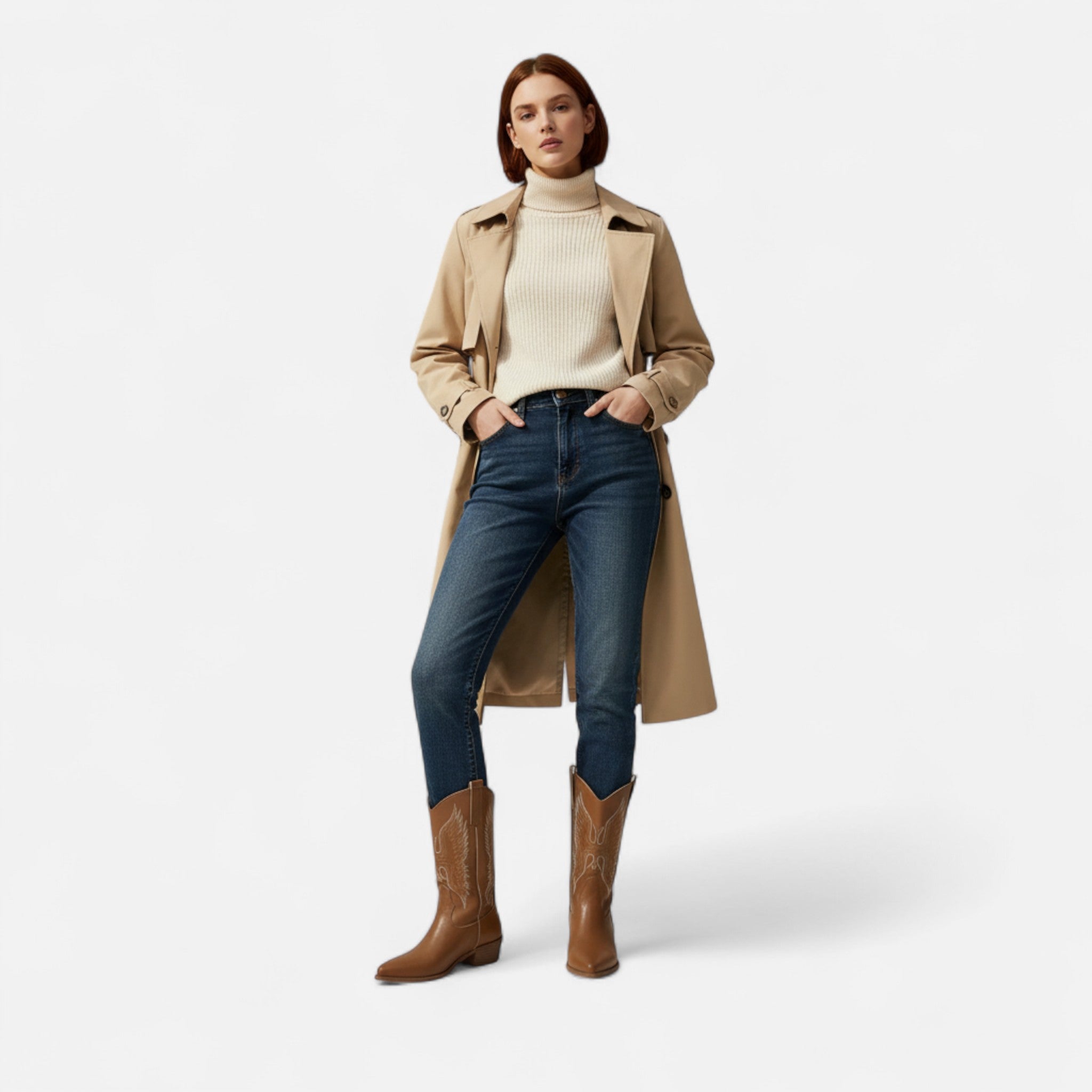 Gilduro |Women’s Embroidered Wes tern Cowboy Boots