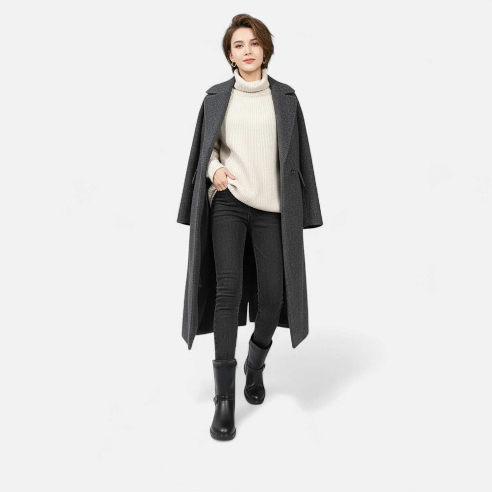 Gilduro | Women’s Fleece-Lined Mid-Calf Winter Boots