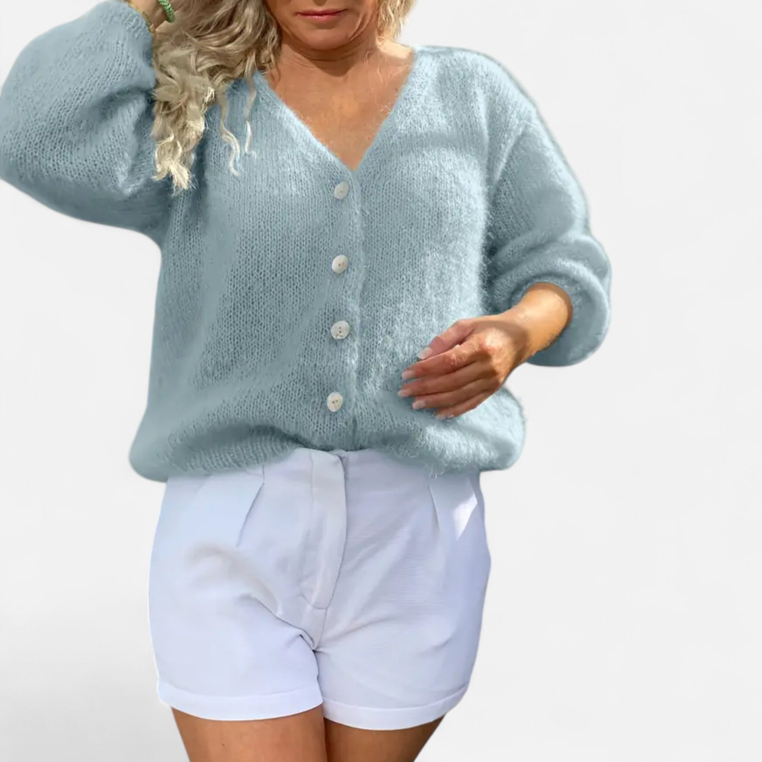 Gilduro | Women’s Spring/Autumn Korean Style Soft Loose Cardigan Sweater