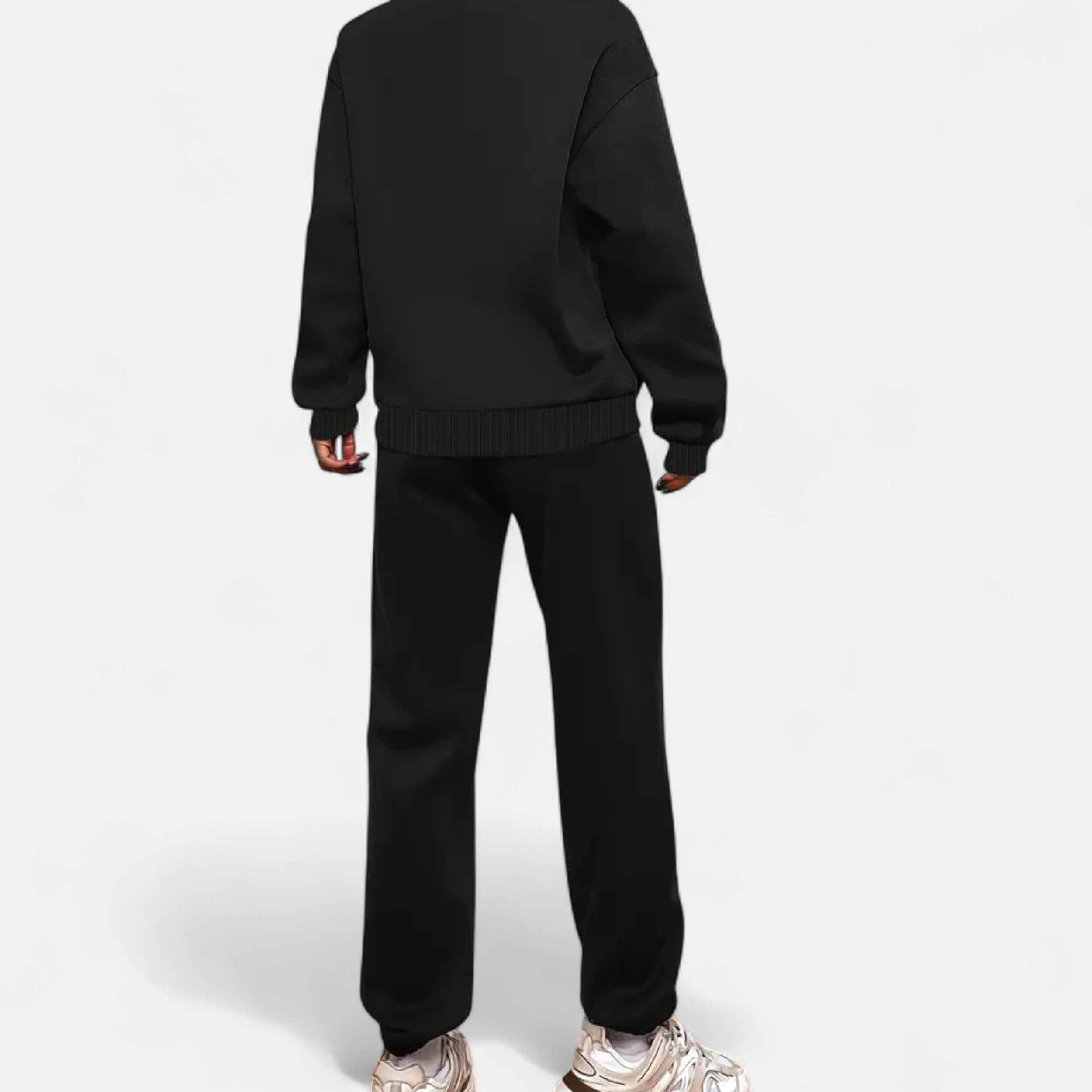 Gilduro |Women’s Casual Two-Piece Pullover &amp; Drawstring Pants Set