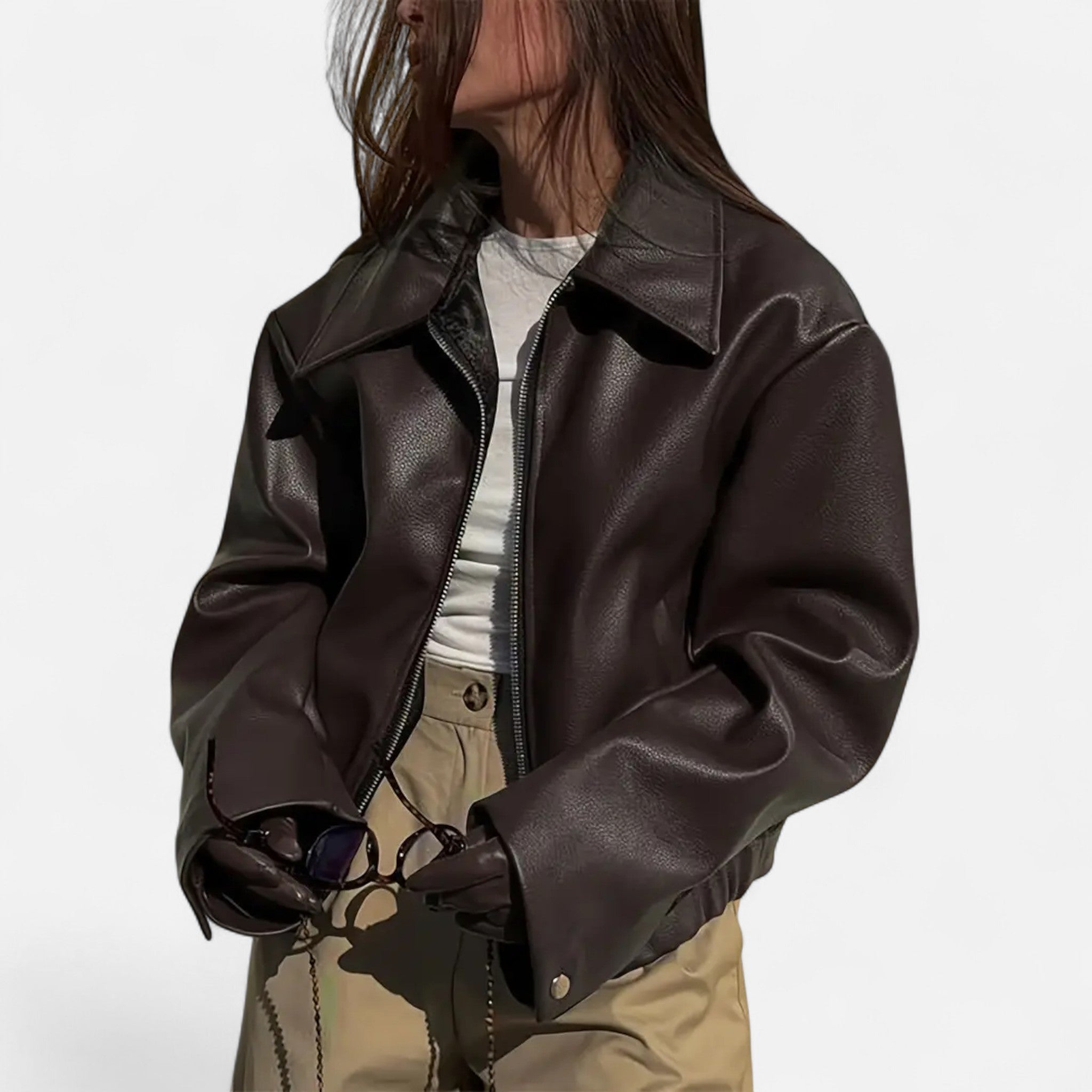 Gilduro | Women’s Retro Motorcycle Jacket